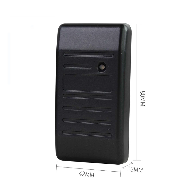 IP68 Waterproof  RS232 / 485 Wiegand26 / 34 ID IC HID Access Control Card Reader MF13.56MHZ/EM12.5KHZ For Access Control System