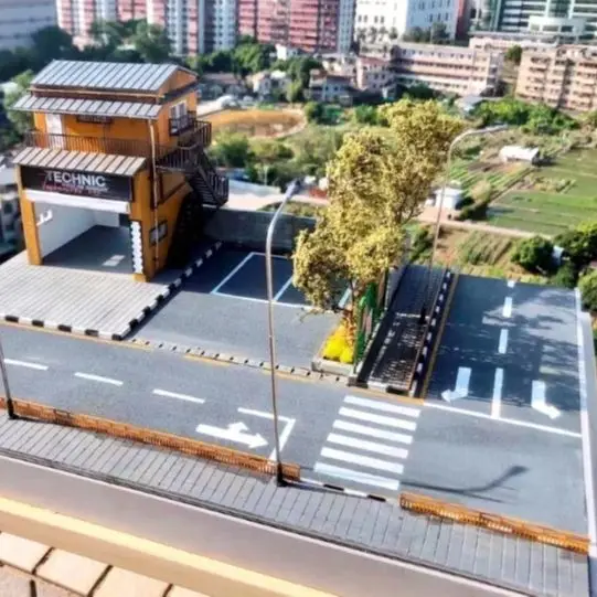 1/64 علامات طريق المرور اليابانية بمناسبة قالب رش نموذج قطع مزاج السيارة عينة عدة اتجاه السرعة #3