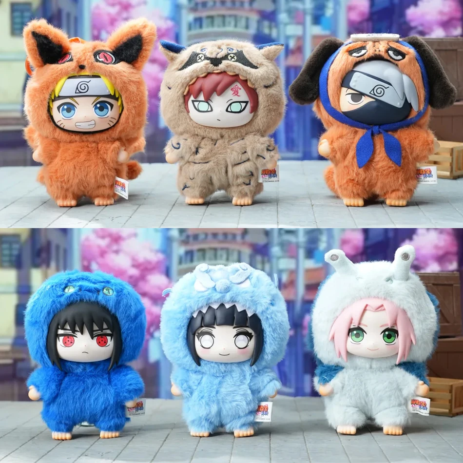 

New EAKI Naruto Blind Box Shippuden Party Series Uzumaki Stuffed Shippuden Original Plush Figure Ornament Toys Collection Gifts