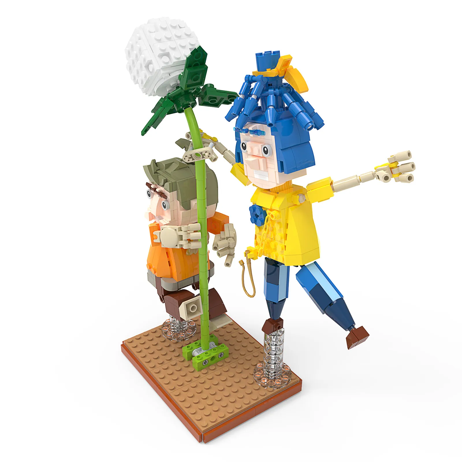 

Изготовленный на заказ MOC: C7267, персонаж онлайн-игр, 660, детали, подарок на Рождество