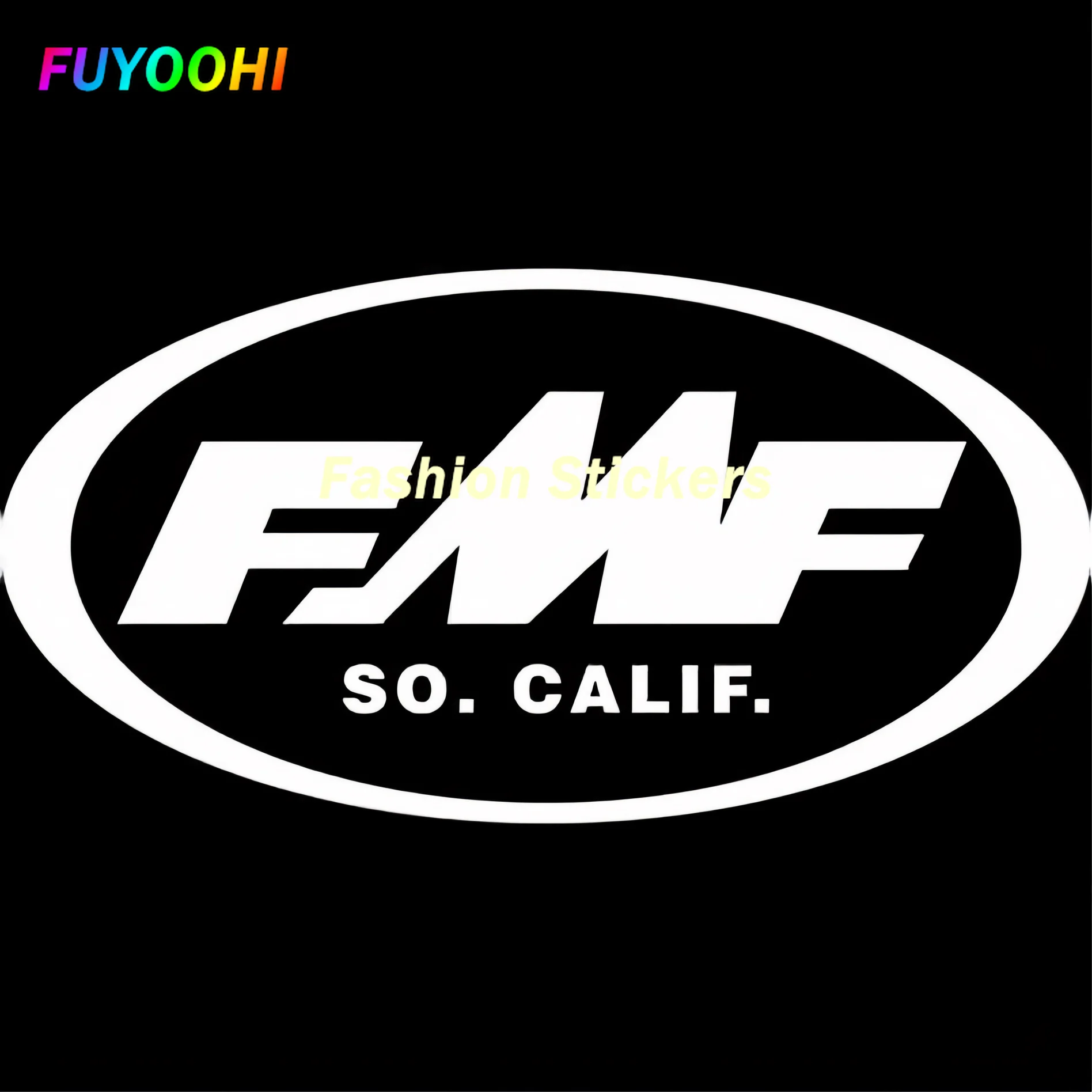 FUYOOHI Exterior/Protection Boutique Stickers AUTOCOLLANT ADESIVI AUFKLEBER DECAL FMF POWERCORE Decal Customized Car Sticker