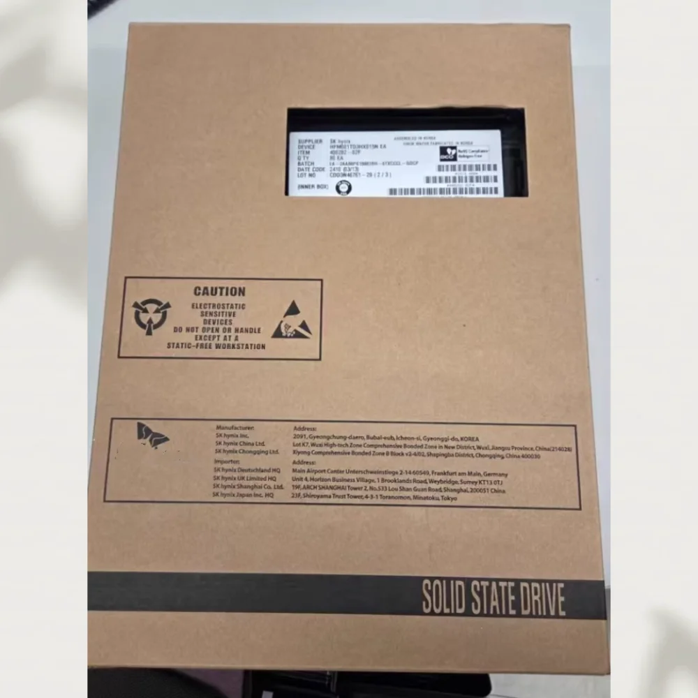 Original For Hynix  BC711 1T 2242 m.2 pcie3.0 * 4 NVME Solid State Drive 1TB SSD1024BG