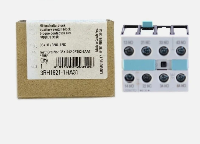 

Brand New Original 3RH1921-1HA31 3RH1921-1MA11 Warranty One-year Fast delivery