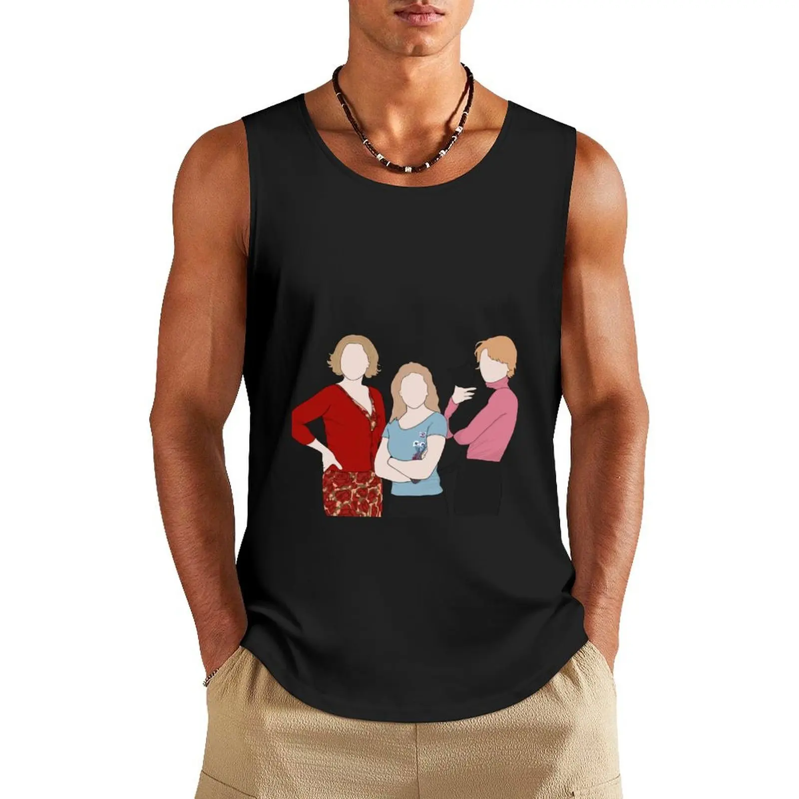 

Sabrina the TW Tank Top men clothing Sleeveless top Sportswear for men