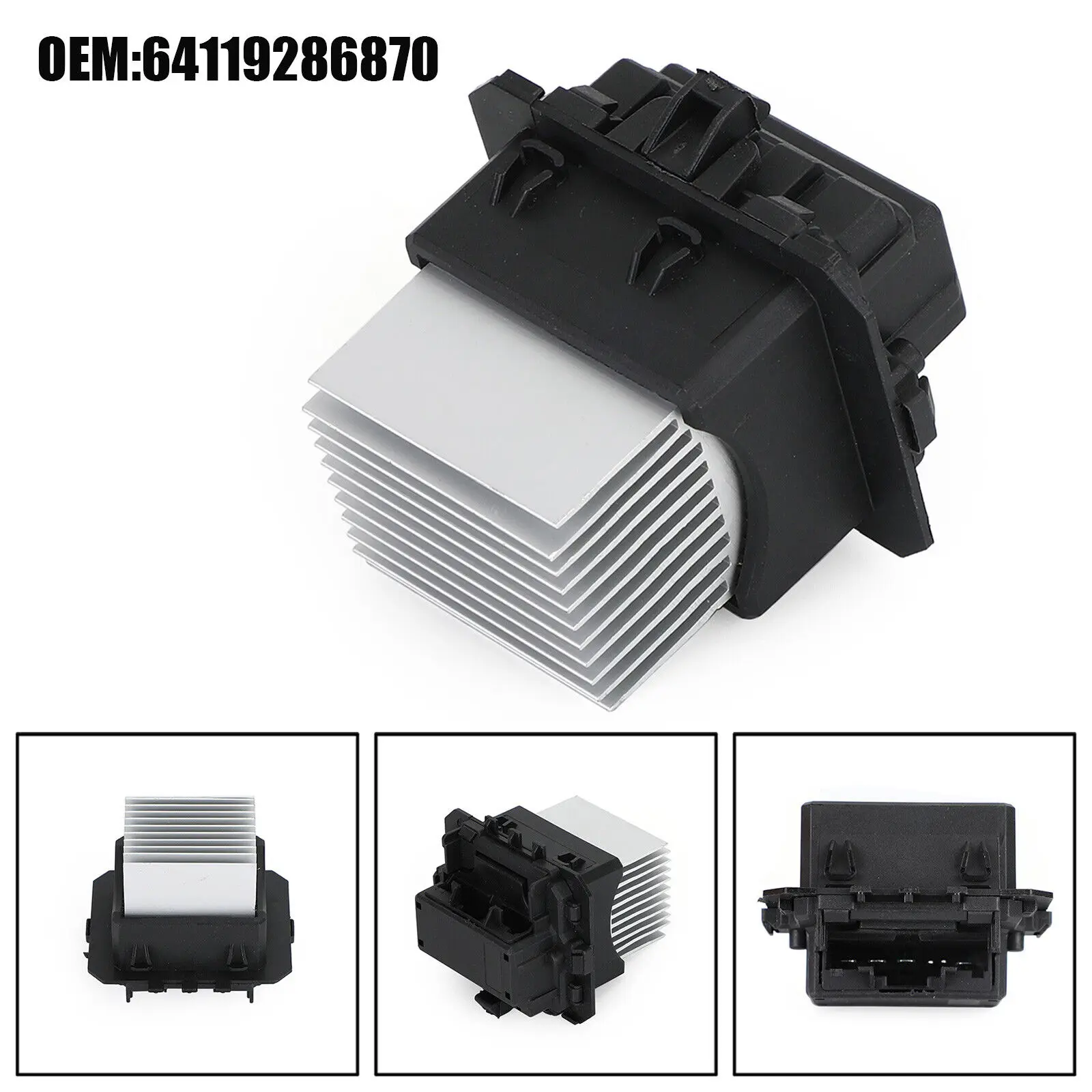 

For BMW Mini Cooper R55 R56 R57 R58 R59 Car Air Conditioning Blower Motor Resistor OEM64119286870 Brand New Car Accessories