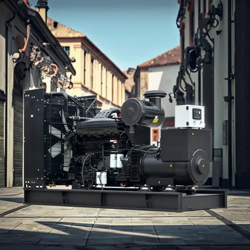 Stamford 3-Phase 400kW Open Frame 500kva KTA19-G3A Powerful Electric Generator Sets with Auto Start Manual for Engine