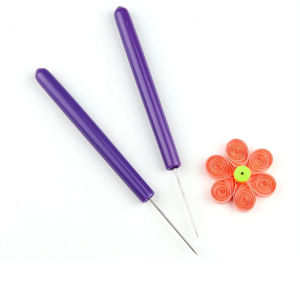 

1Set DIY Paper Quilling Pen Kit Slotted Stainless Steel Quilling Tool for Paper Rolling Craft Scrapbooking Art