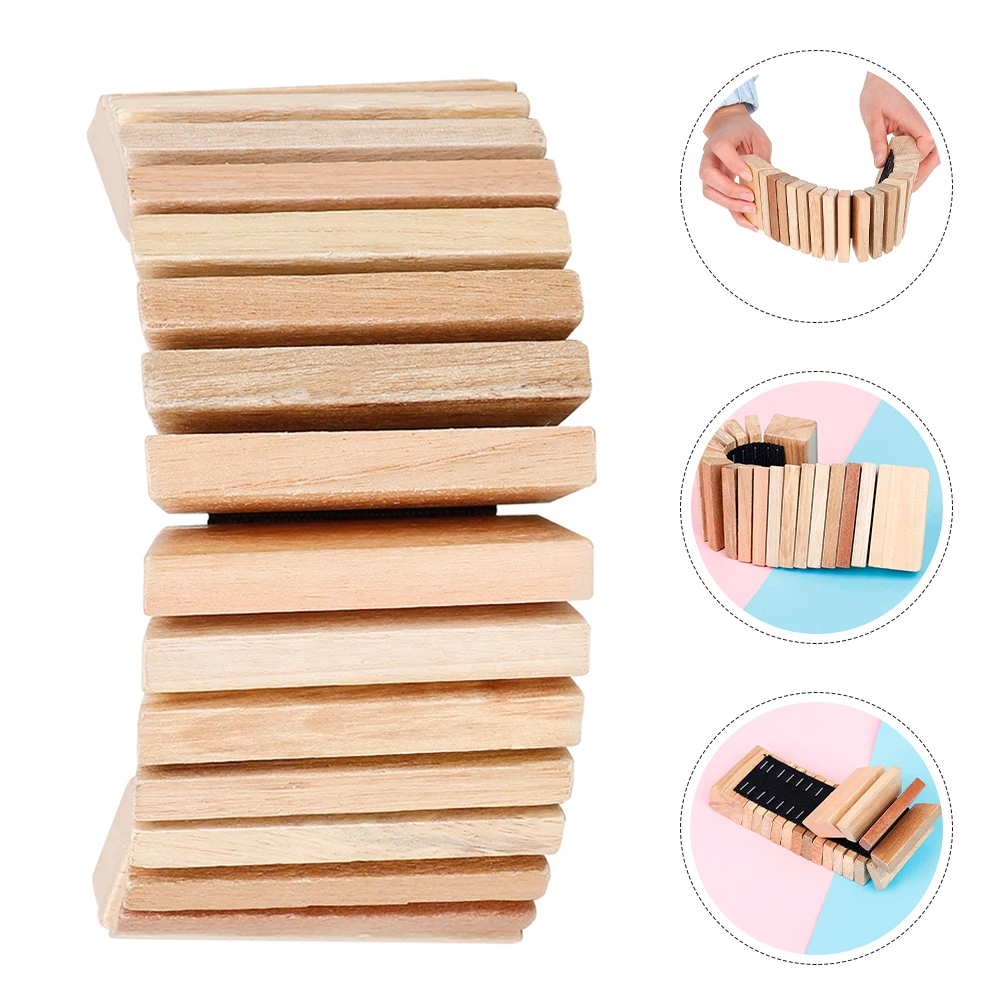 

Toothed Wooden Speaker Music Toys Musical Knocking Instrument Kids Instruments Blocks Child