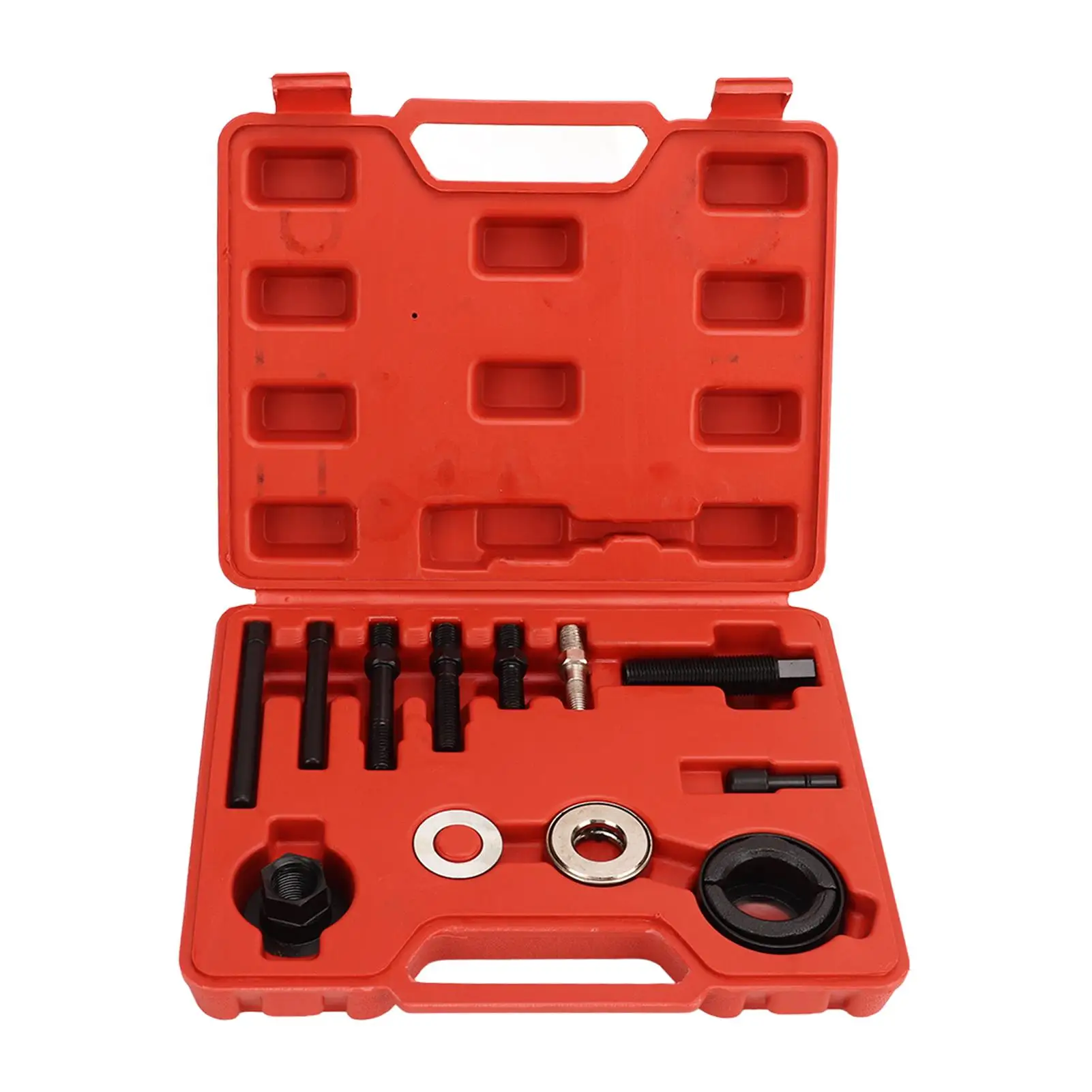 

Power Steering Pulley Puller Kit Carbon Steel High Strength Rugged Pulley Puller and Installer Kit Portable for engines