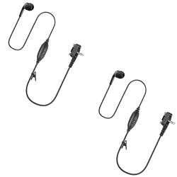 In Ear Earbud with Standard Radio, for vertex VX-261, VX-261, VX-261, VX-700, 231, EarPiece, VX 531, Fbi, Vvx 261, evx-261,2Pack