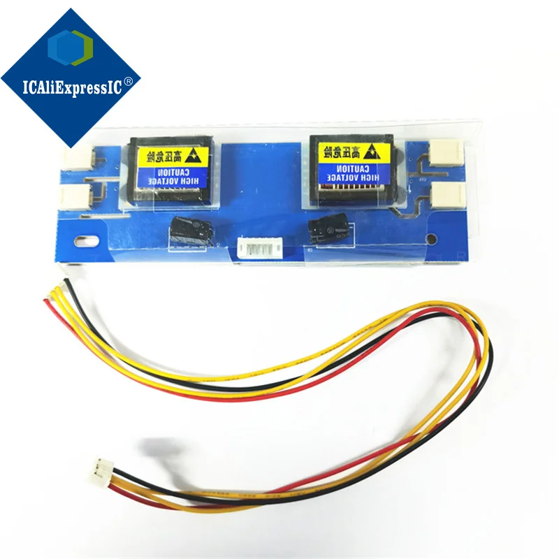 1 قطعة 10 فولت-28 فولت عالية الطاقة أربعة مصابيح منفذ صغير لوحة الجهد العالي 4-مصباح منفذ صغير 15-24 بوصة LCD شريط الجهد العالي العالمي