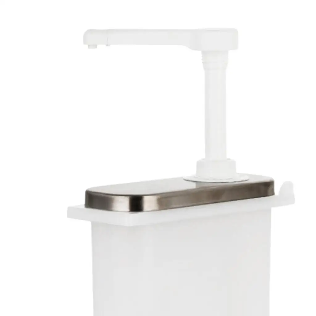 Kitchen Condiment Pump Dispenser Plastic Oil Vinegar Soy Ketchup Mustard Container for Restaurant Hotel Tool