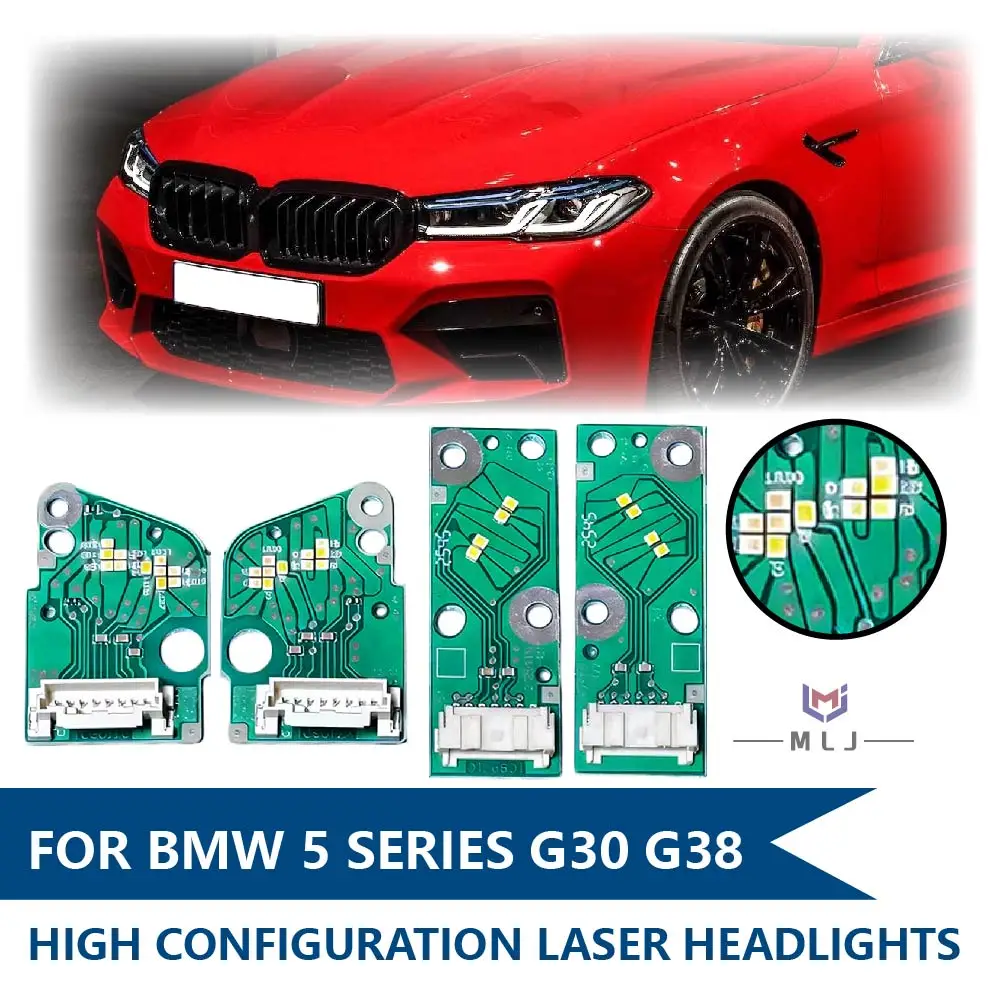 

23508301 23508302 For BMW G30 G31 G38 LCI 2021 2022 2023 Laser Headlight High-Spec White Yellow Light DRL Board Angel Eye Chip