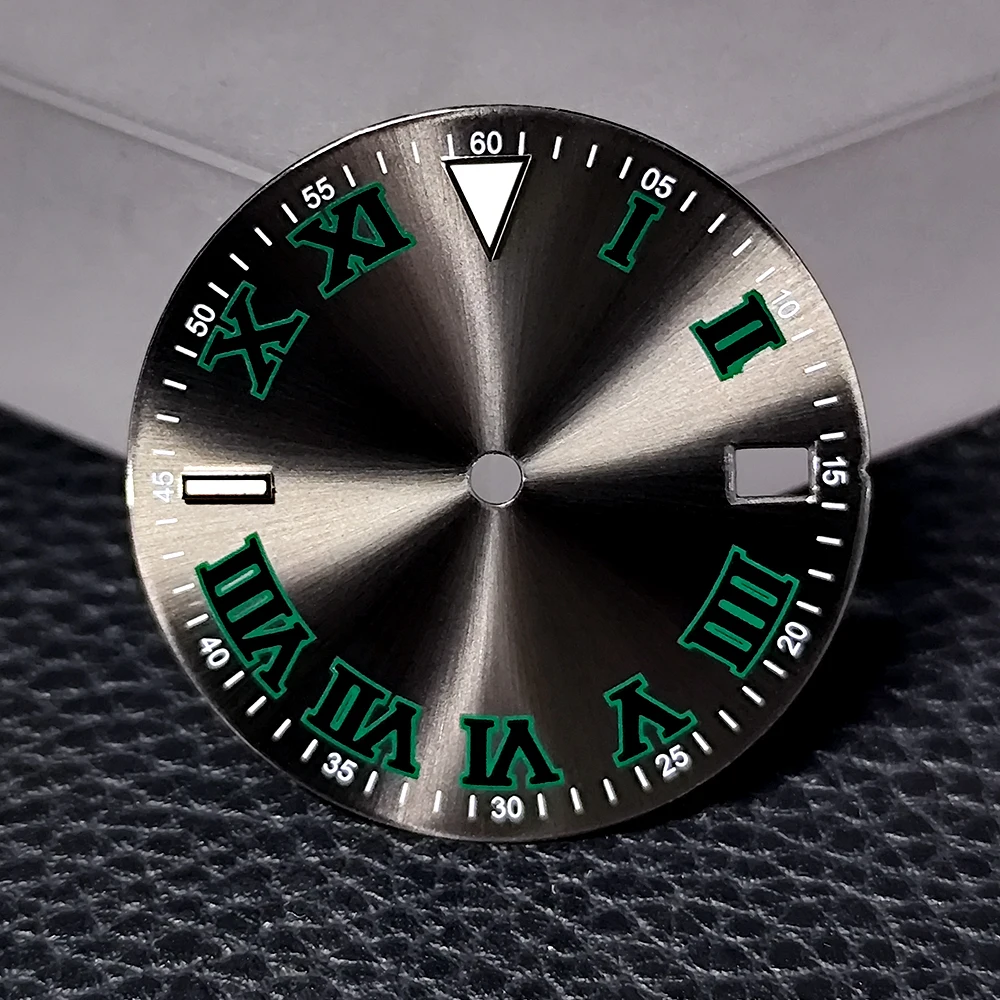 28.5 Diameter Date Watch Dial Luminous Dial Suitable for NH35/NH36 Movement Accessories Watch Parts Sterile Dial