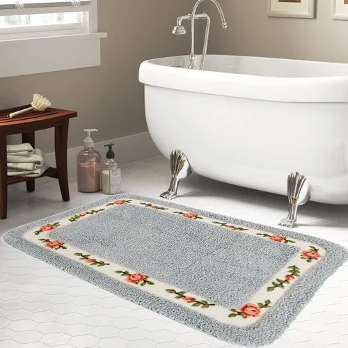 Inco Home Rose Bath Mat 70 X120 Blue