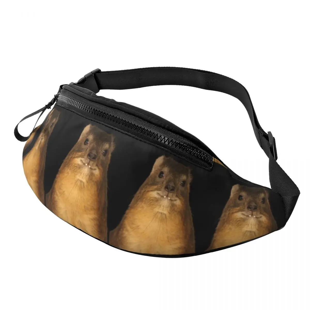 

Rock Hyrax Photo Dassie Vampire Potato Waist Bag for Women Men Crossbody Fanny Pack Running Phone Money Pouch