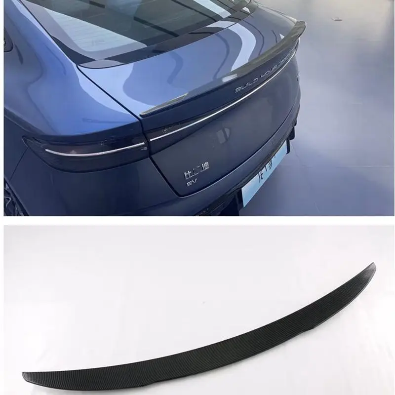 Per BYD Seal EV Tail Fin 2022- 2024 Spoiler in carbonio di alta qualità Spoiler sul tetto posteriore ala tronco Lip Boot Cover Car Styling