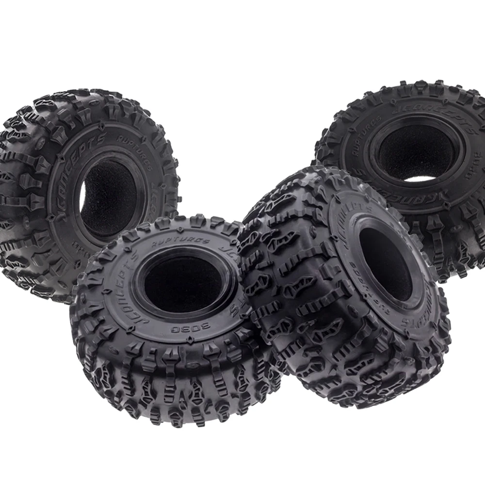 4 шт. 149*60 мм резиновые шины для альпинистского автомобиля, универсальные шины для JC 1:10 RC Rock Crawler Traxxas TRX4 TRX-6 Axial SCX10 90046