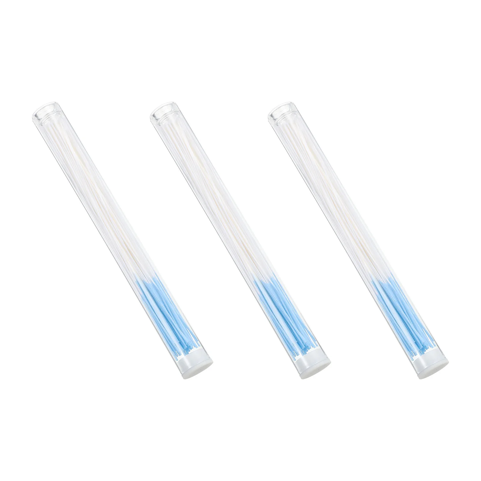 

180 Pcs Nose Rings for Men Ear Piercing Cleaning Line Hole Tools Professional Cleaner Lines Sky-blue Man
