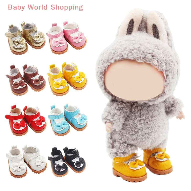 

Shoes For LABUBU With 15cm & 17cm Cotton Dolls Shoes Toys Casual Sports Shoes Dolls Accessories For Labubu Outfits
