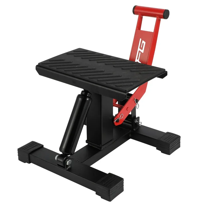 

Off-road motorcycle lift frame repair stool repair hydraulic parking bracket lift maintenance heavy machine