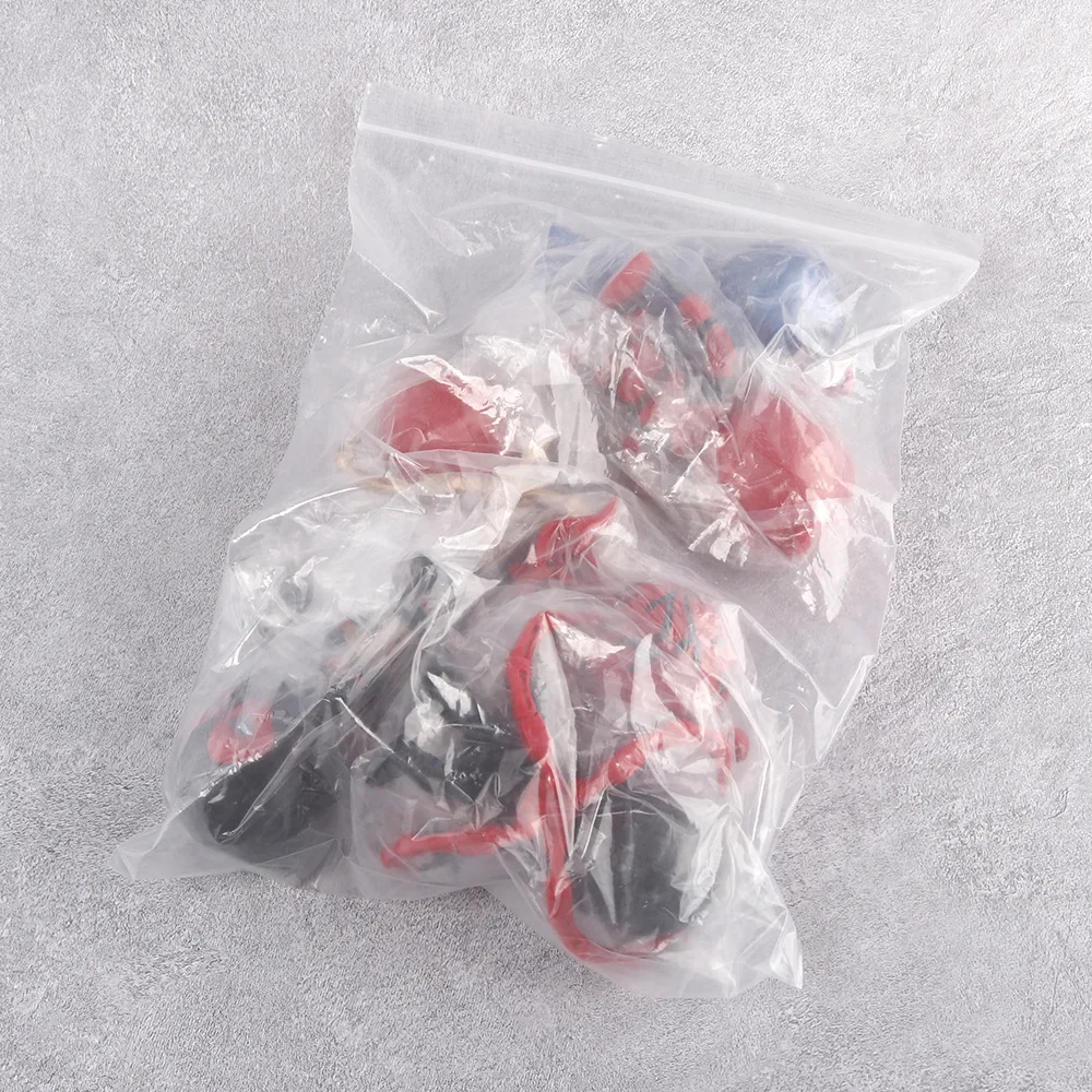 6 pièces/ensemble Anime Spider-Man Venom Q Version posture debout figurine PVC modèle jouets poupée bureau décor cadeaux à collectionner