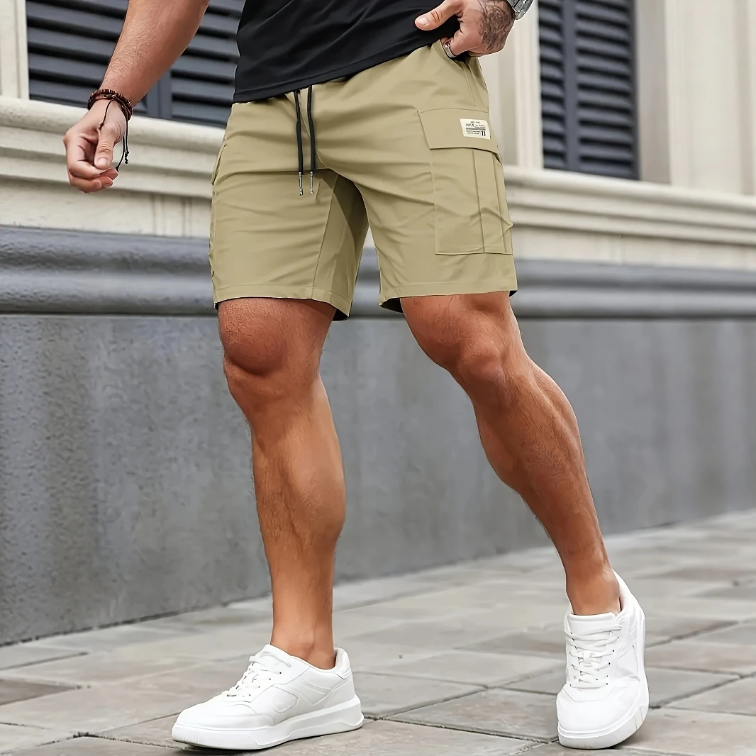 

Мужские шорты-карго, повседневные шорты для работы на открытом воздухе, пешего туризма, путешествий, прочный, удобный, с несколькими карманами