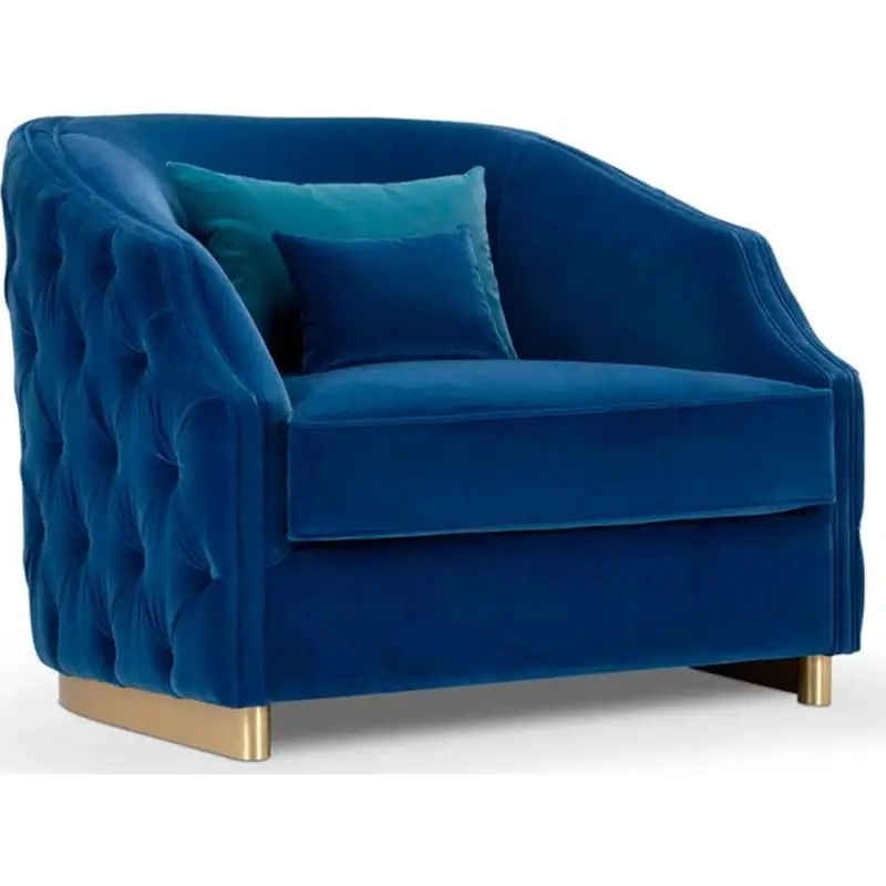 &Modular Design Furniture Cleio Blue Burgundy Orange Armchair Custom Comfortable Club Chair for Bar and Club - view 2