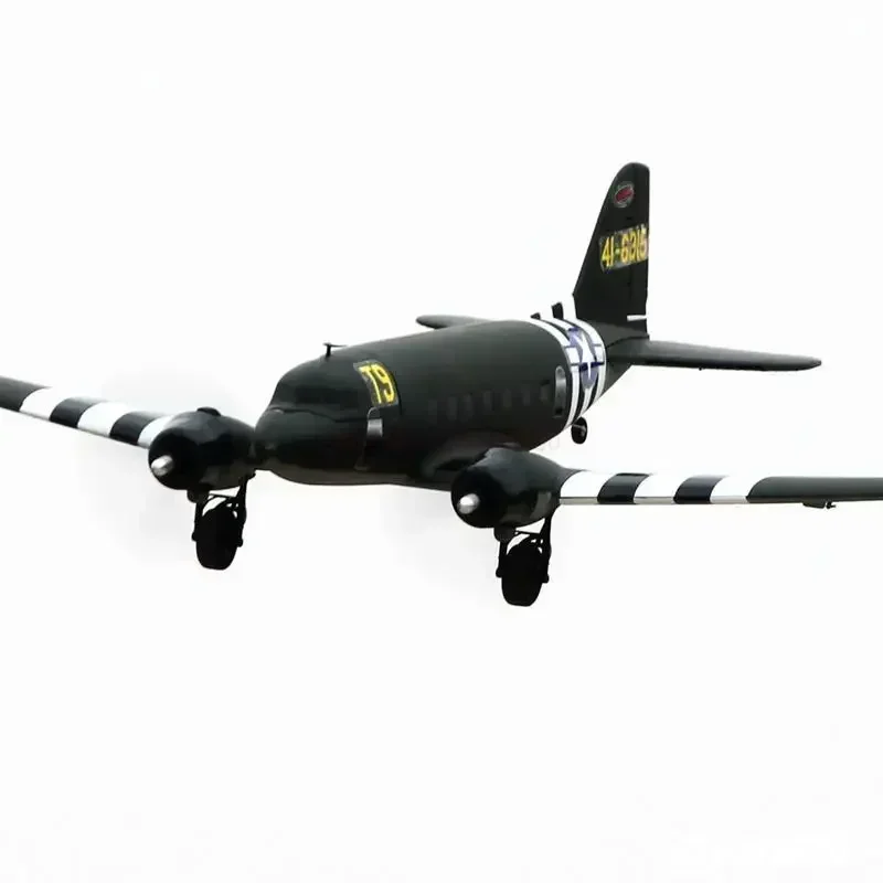 Dynam C-47 V2 With A Wingspan Of 1470mm, Electric Remote-controlled Fixed Wing Model Aircraft