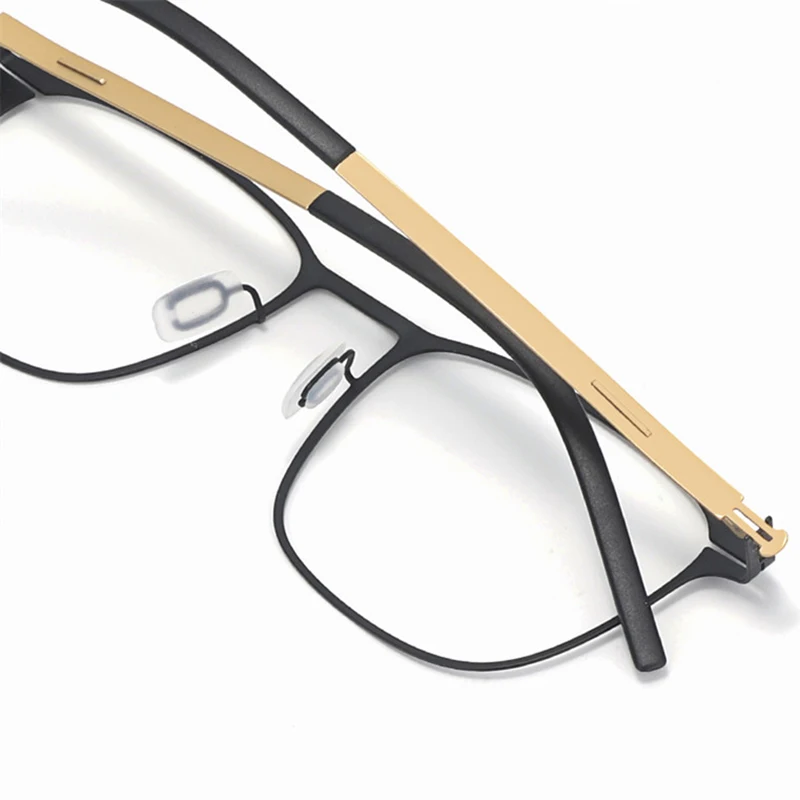 

Germany Screwless Fashion Square Glasses Frames Men Women Ultralight Eyeglasses Classic Design Brand Eyewear Spectacles