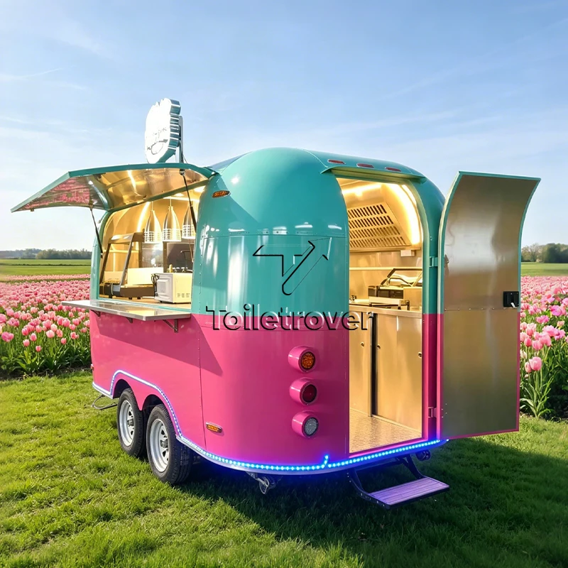 Best Design All Equipment Food Truck Fast Selling Food Trucks Strong and Reliable Street Food Trailer for Sale