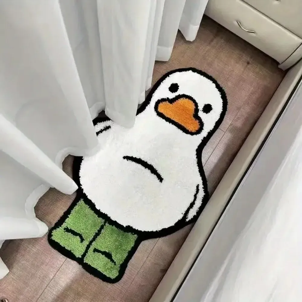 VIKAMA Cartoon Duck Carpet Home Decoration, Bedrooms And Entrance Doors, Provides Warmth In Winter, Water-Absorbing Floor Mat view 5