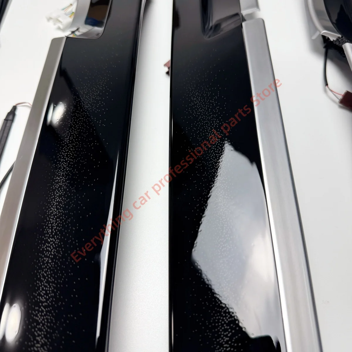 أجزاء الإضاءة المحيطة LED للسيارات لسيارات BMW F10 F11 لوحة تقليم الباب 64 لون تعديل الغلاف الجوي الداخلي APP التحكم في الشاشة