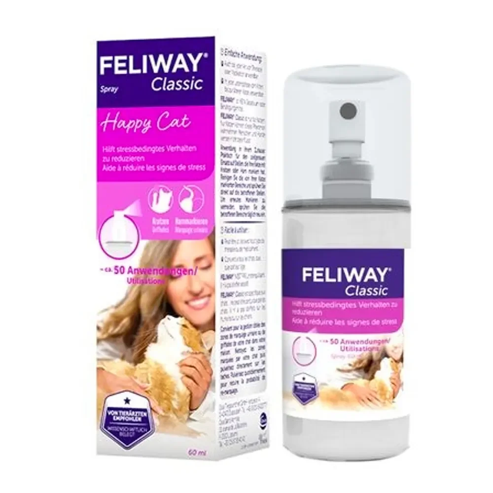 FELIWAY CLASSIC SPRAY 60ml ayuda a tu gato a sentirse más tranquilo Ceva
