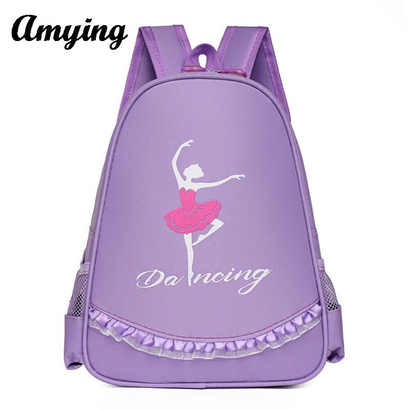 New Children Schoolbag Girls Dance Gym Backpack Ballet Dance Shoulder Bag Kid Latin Dance Yoga Tap Dance Jazz Storage Travel Bag