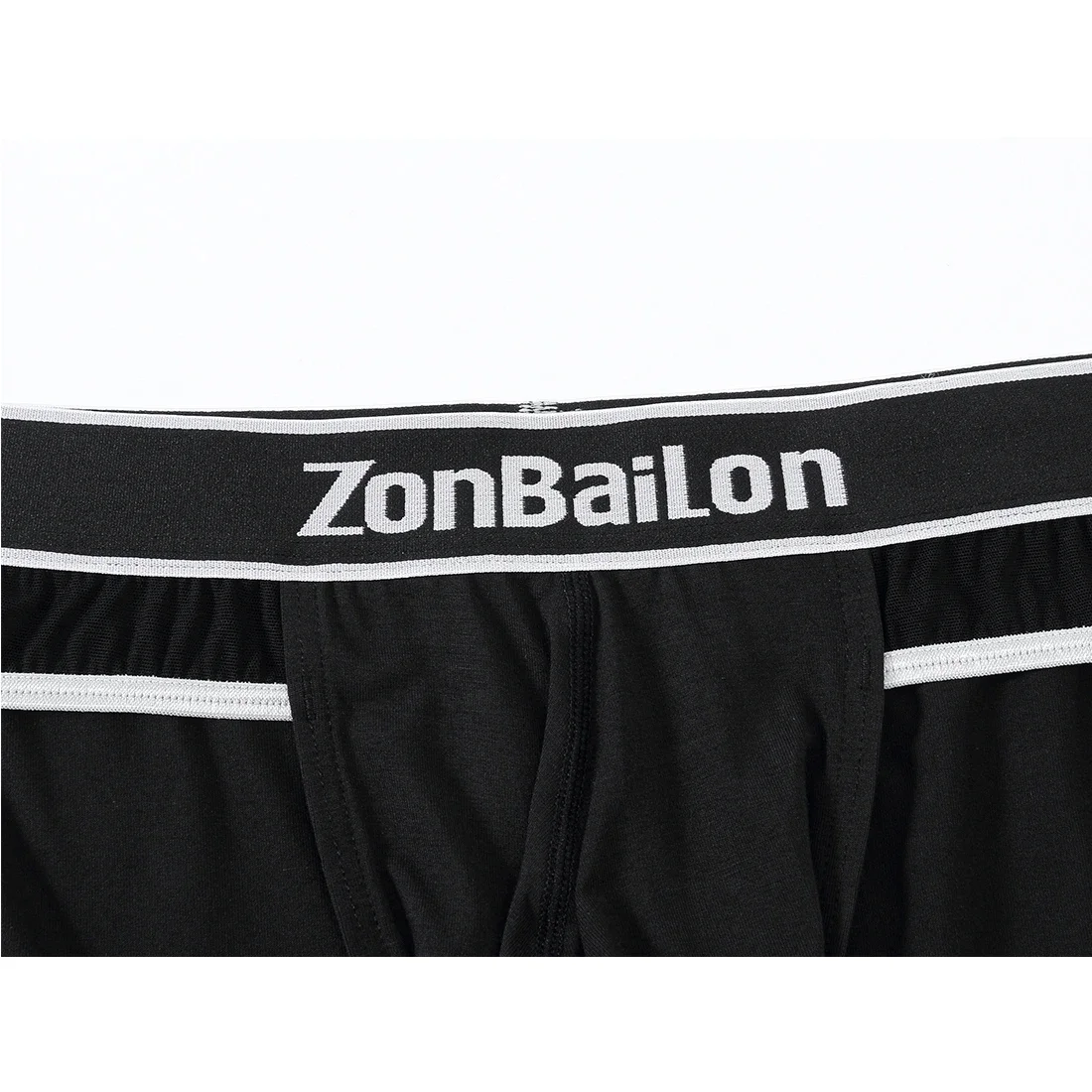 Jinshi Mens Underwear Sexy Bikini Briefs Men Briefs Black Short Underpants U-cover Design