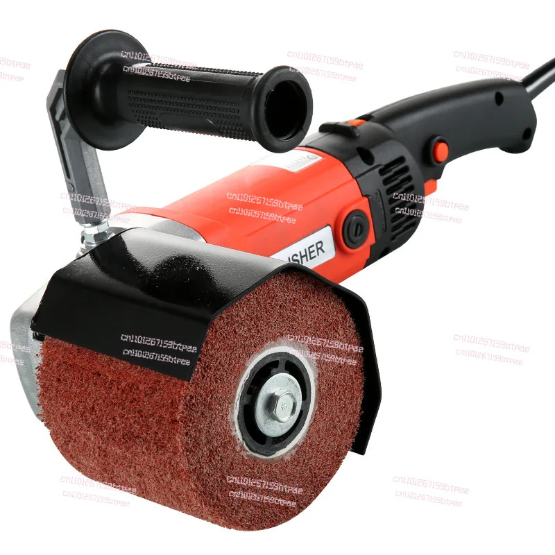 

1400W 220V Electric Metal Wire Drawing Machine Portable Polishing Machine for Wooden Stainless Steel Polishing with Grinding