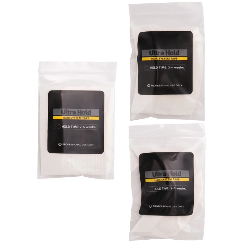 

ABBR 108Pc/Lot Super Strong Fixed Hair System Double-Sided Tape Extended Adhesive Wig Tape for Toupee Lace Wig/Man Wig Film