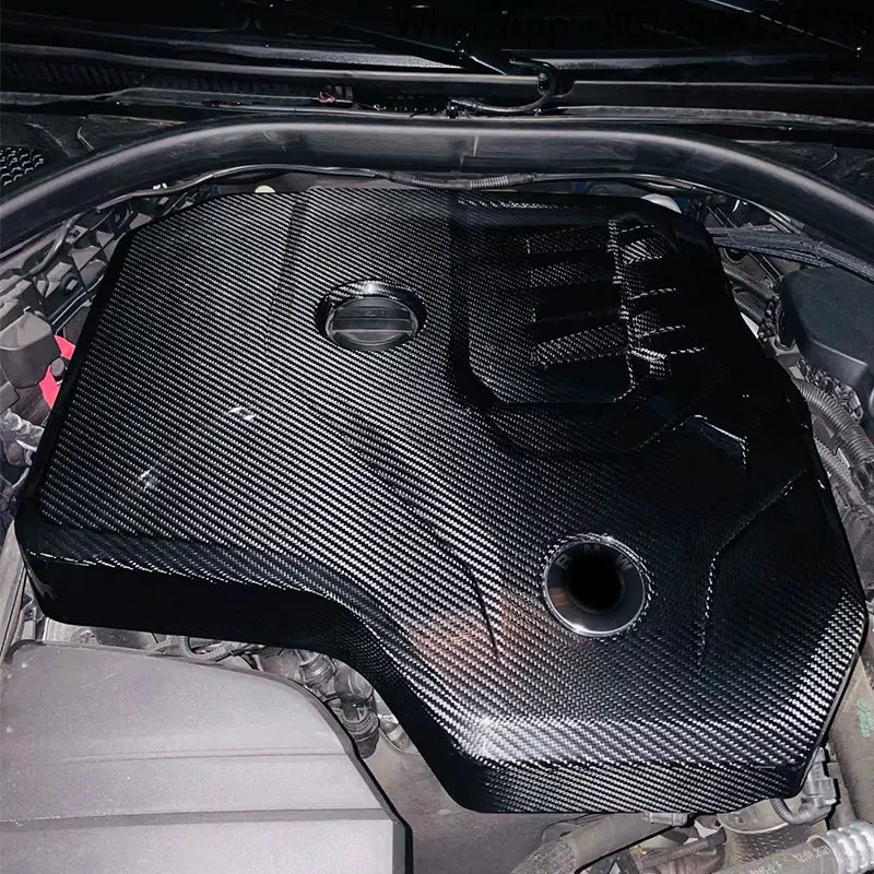 

Dry Carbon Fiber B48 Engine Cover for BMW G20 318i 330i G30 525i 530i 2018+ Exterior Front Engine Hoods