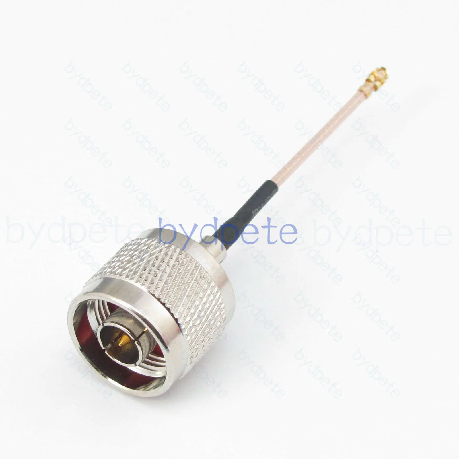 

IPX UFL U.FL Plug to N Type Male 90 Degree Angle RG178 Pigtail Cable 50 Ohm RG-178