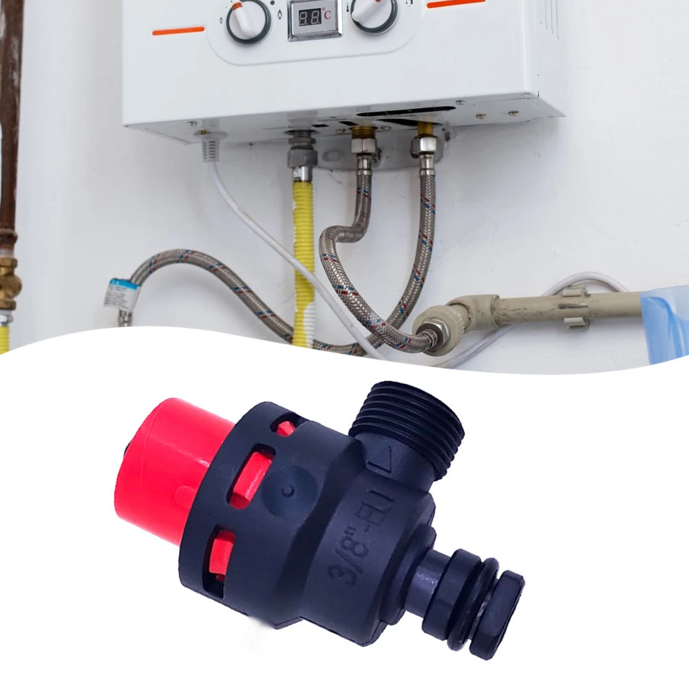 

1pc Gas Wall Mounted Boiler Safety Valve Pressure Relief Valve Gas Heater Heating Furnace Pressure Relief Valve Plastic