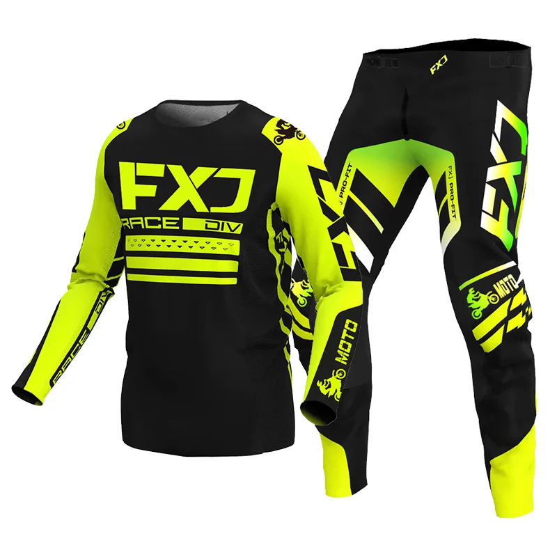 

motocross gear set racing suit Off-road MX DH BMX ATV MTB Enduro MOTO Mens Kits Women's mountain Motorcycle Combo Downhill