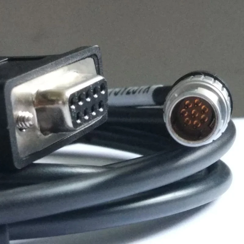 Cable de datos para Laica Total Station Y 759257A, nuevo, 759257A, 8 pines a 9 pines + SAE 1,8 m