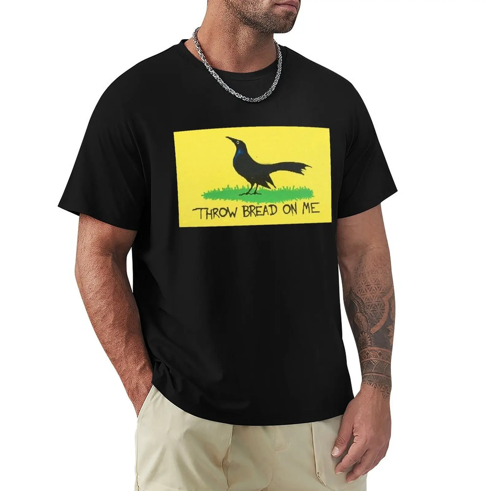 Throw Bread On Me Bumper Sticker Sticker T-Shirt t shirts with prints T-Shirt