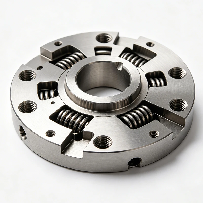 

CNC Precision Parts Custom Manufacturing Metal Parts CNC Machined Steel Flexible Coupling Hub