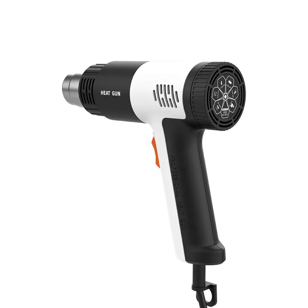 Knob Temperature Controlled Hot Air Gun Film Coating Drying Gun Shrink Film Automotive 2000W High-power Welding Gun