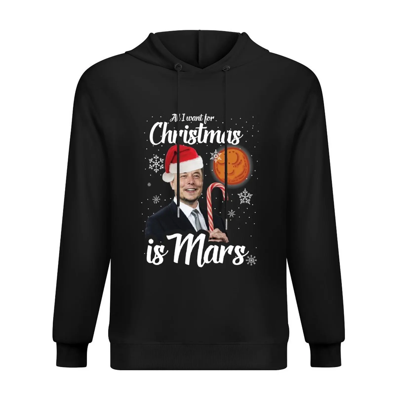 

Elon Musk All I Want For Christmas Hoodie mens clothing men wear anime clothing men's winter sweater hoodie for men