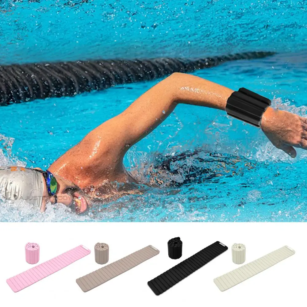 

1 Pair Magnetic Buckle Ankle Wrist Weights Adjustable Weighted Bangles Running Walking Yoga Pilates Gym Arm Leg Workout Bracelet