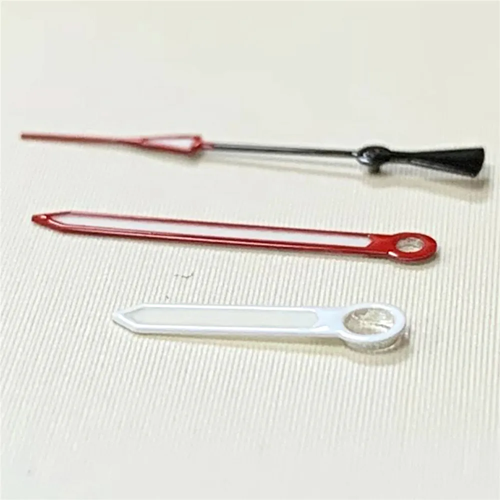 NH35 핸즈, 녹색 야광 시계 바늘 8mm 12.5mm 12.5mm 시계 포인터 NH35/NH36/4R36 무브먼트용 바늘 키트 액세서리