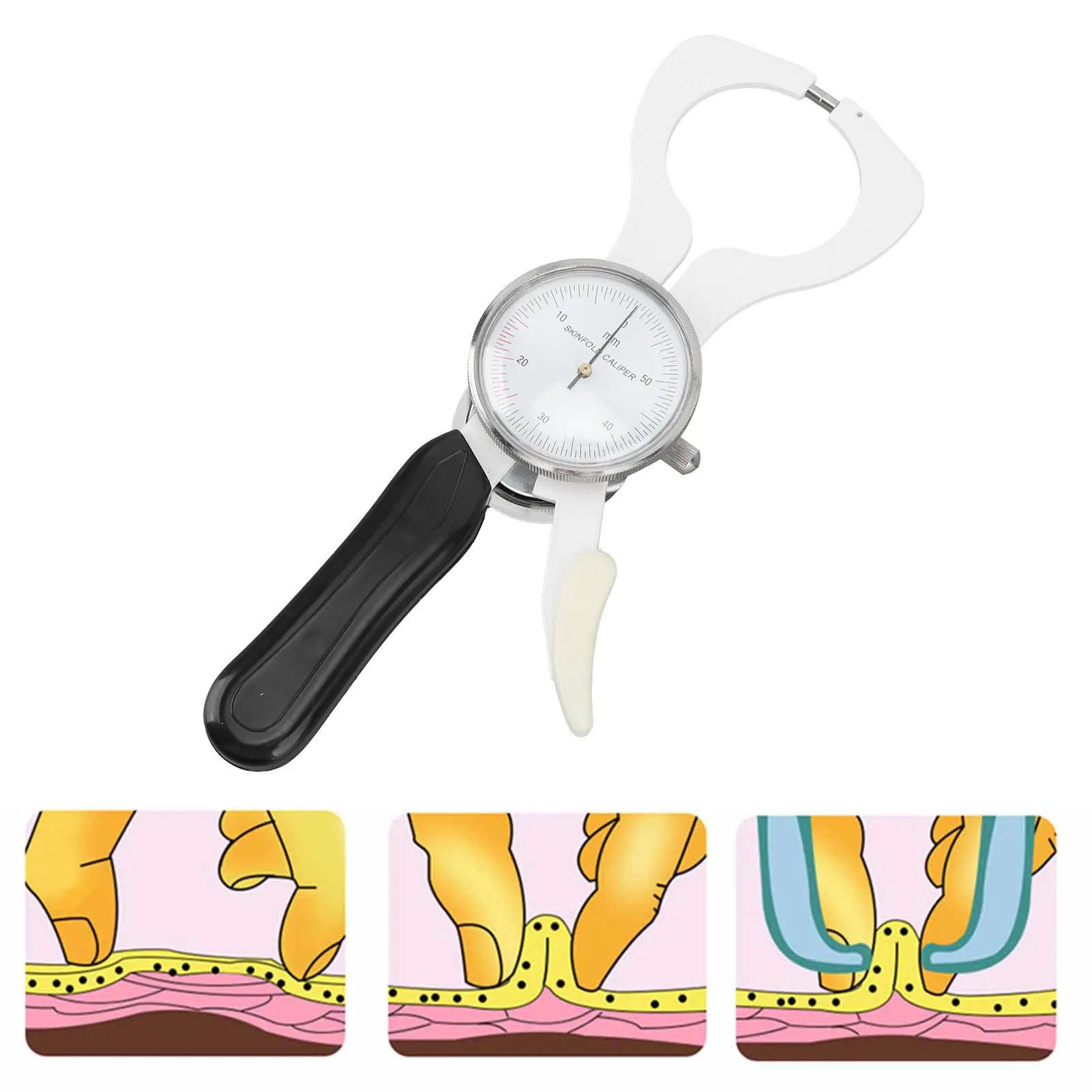 أداة قياس فرجار دهون الجسم ، جهاز اختبار فرجار دهون الجسم للياقة البدنية bmi